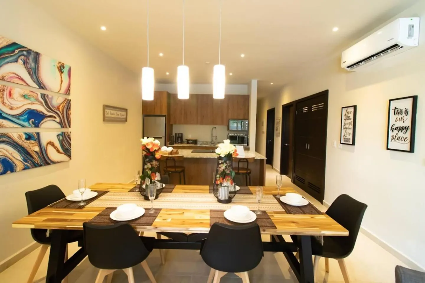 Rayodesol Condo Gated, 10Min To Beach,Gym,6Pools プレヤデルカーメン 別荘